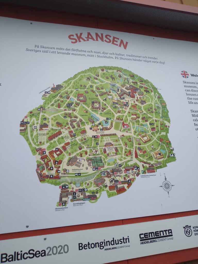 skansen map