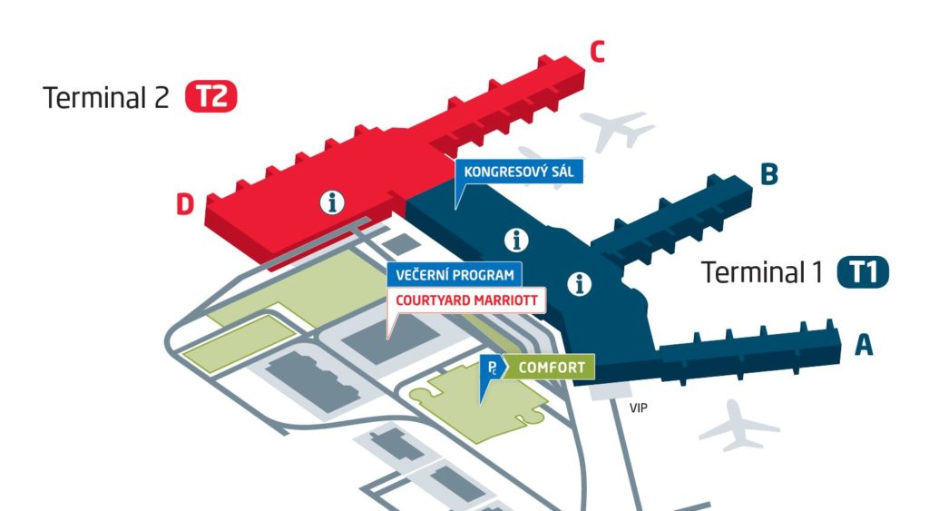 布拉格機場航廈圖